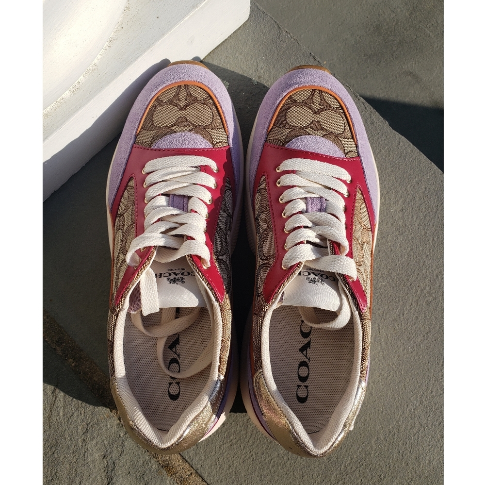 NWT Coach C152 Tech Runner Sneakers - Picture 4 of 9